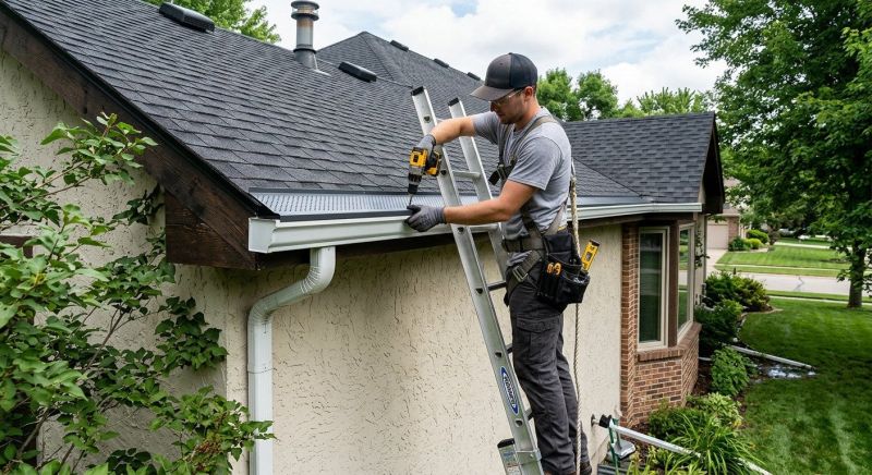 Gutter Cap Installation in Mcdonough, GA