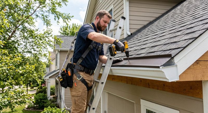 Gutter Cap Installation in Roseville, CA