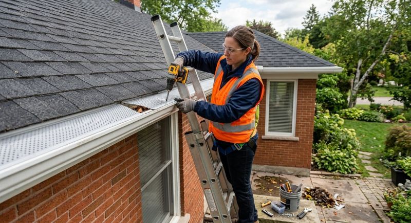 Gutter Guard Repair in Roseville, CA