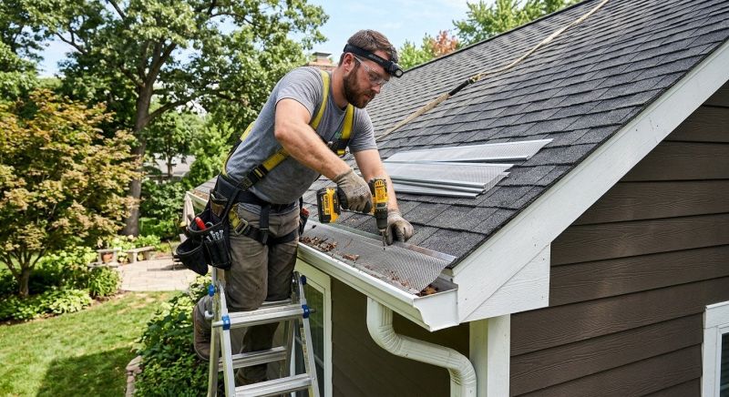 Gutter Filter Installation in Seattle, WA