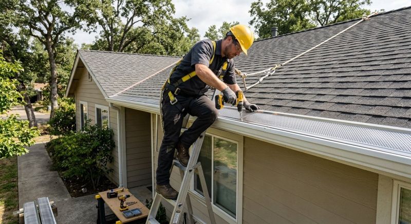 Gutter Mesh Installation in Snohomish County, WA
